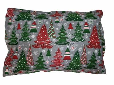 Спално бельо   Коледен текстил 2023 Коледна калъфка за възглавница 100% памук модел5
